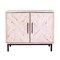 Southern Enterprises 36" White and Black Rustic Anywhere Storage Cabinet
